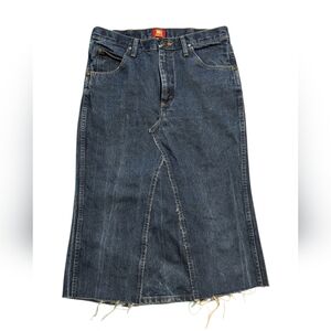 Wrangler Denim Skirt Size 36